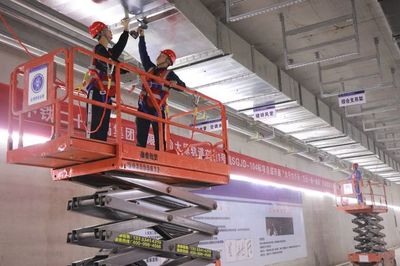 最新进展!太原地铁1号线学府街东口站进入机电设备安装施工阶段